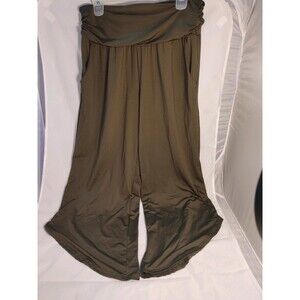 Emery Rose Pants Women’s XL Green Flowy